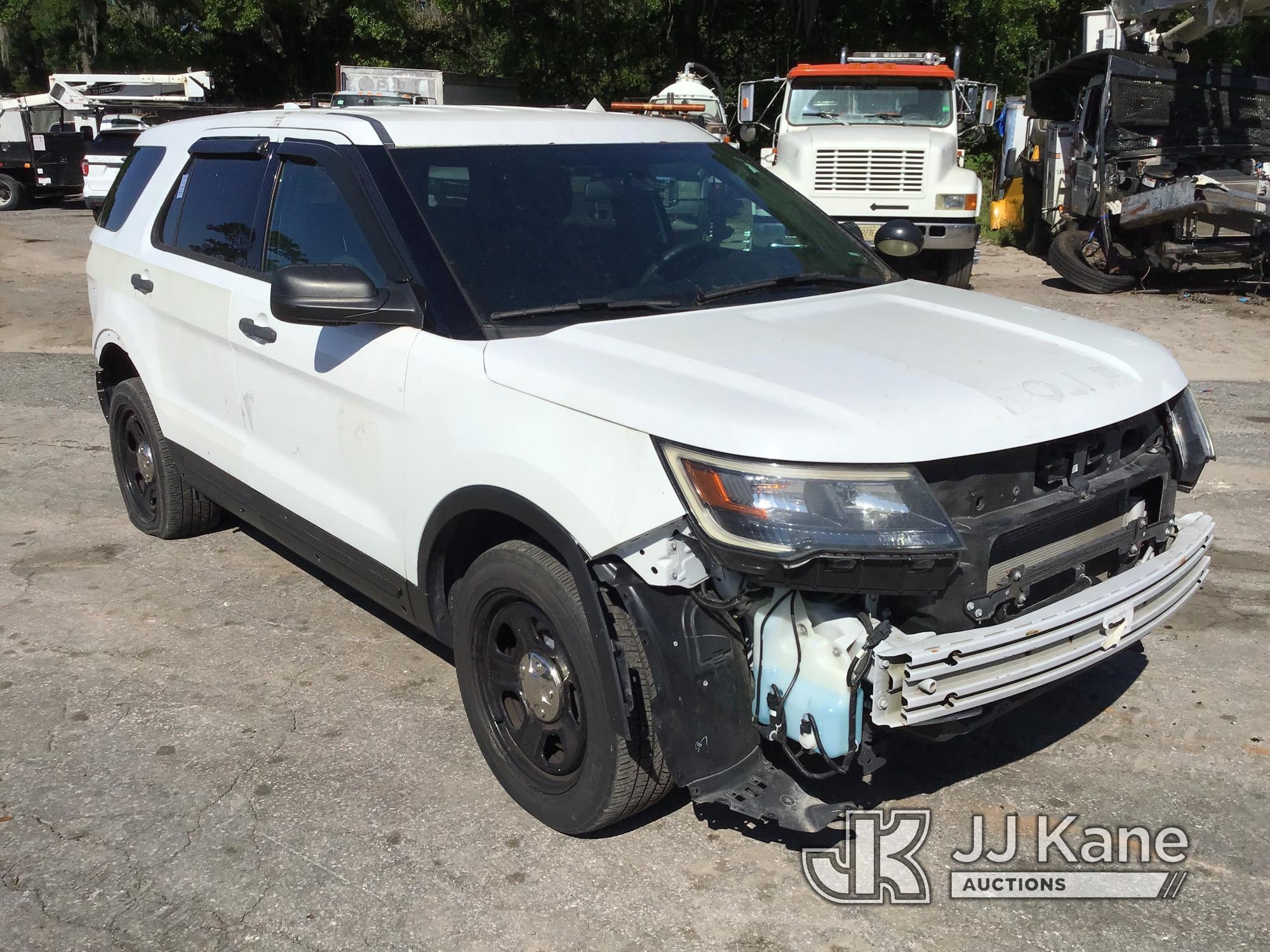 (Ocala, FL) 2017 Ford Explorer AWD Police Interceptor Sport Utility Vehicle CERTICIATE OF DESTRUCTIO