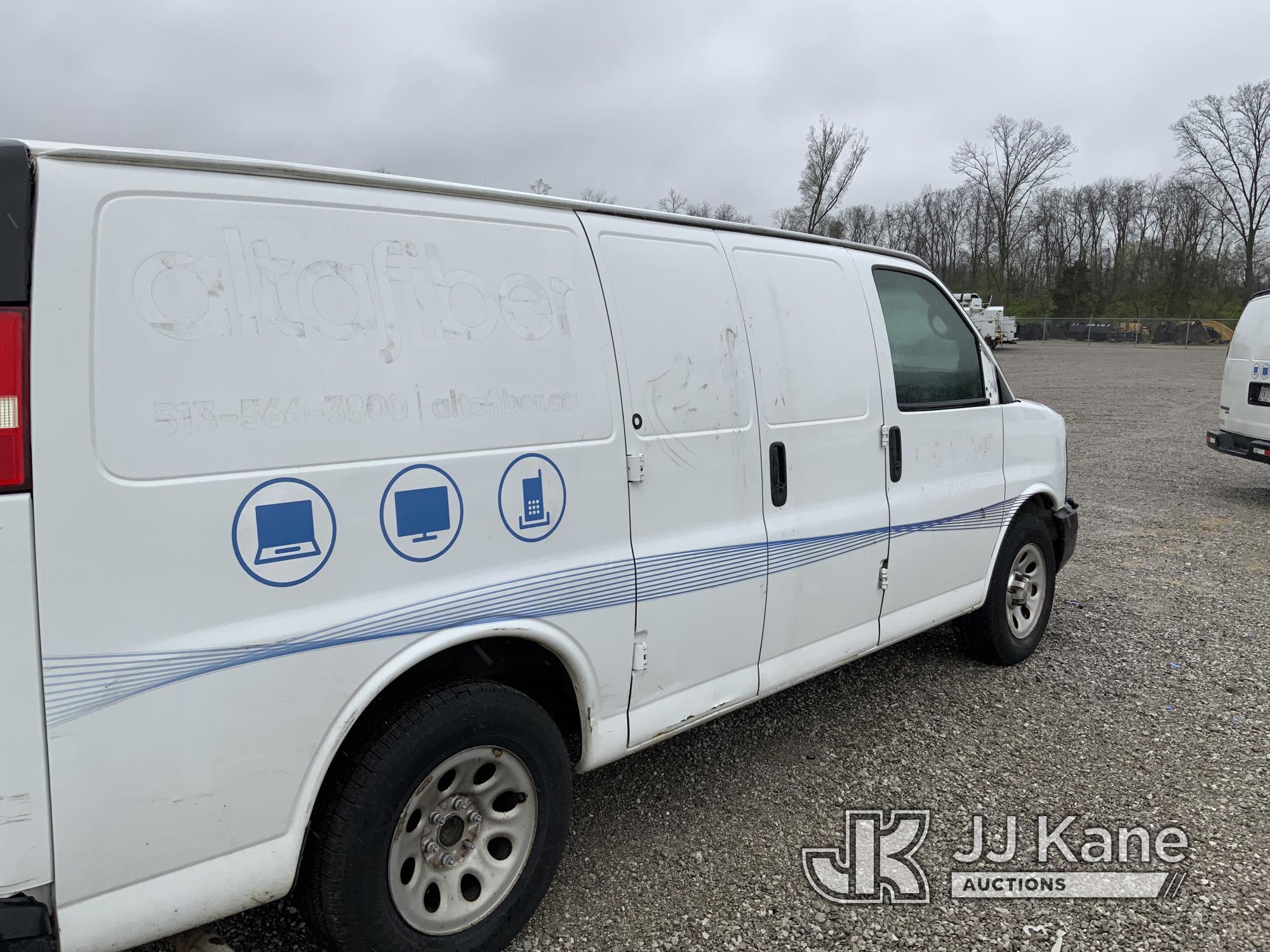 (Verona, KY) 2014 Chevrolet Express G1500 Cargo Van Not Running, Condition Unknown, No Crank, Missin