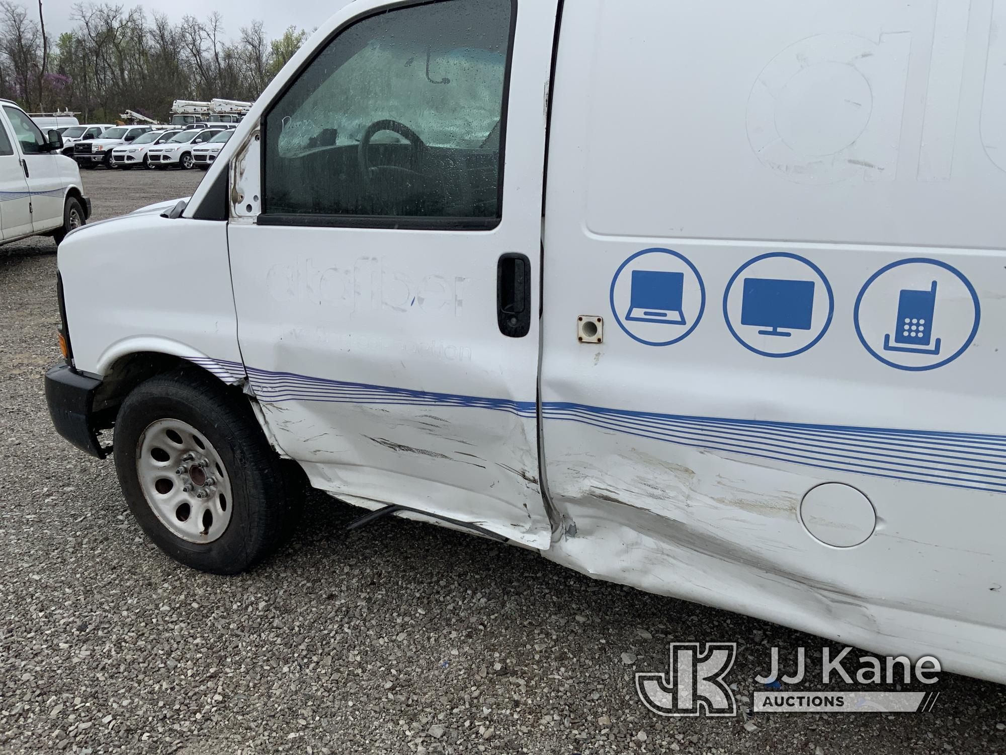 (Verona, KY) 2014 Chevrolet Express G1500 Cargo Van Not Running, Condition Unknown, No Crank, Missin