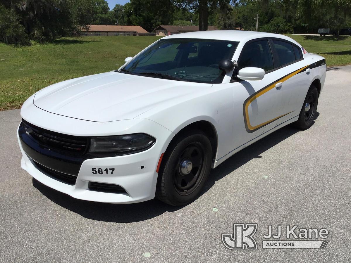 (Ocala, FL) 2016 Dodge Charger Police Package 4-Door Sedan, Municipal Owned Runs & Moves