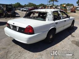 (Ocala, FL) 2011 Ford Crown Victoria Police Interceptor 4-Door Sedan No Engine Or Transmission, Has