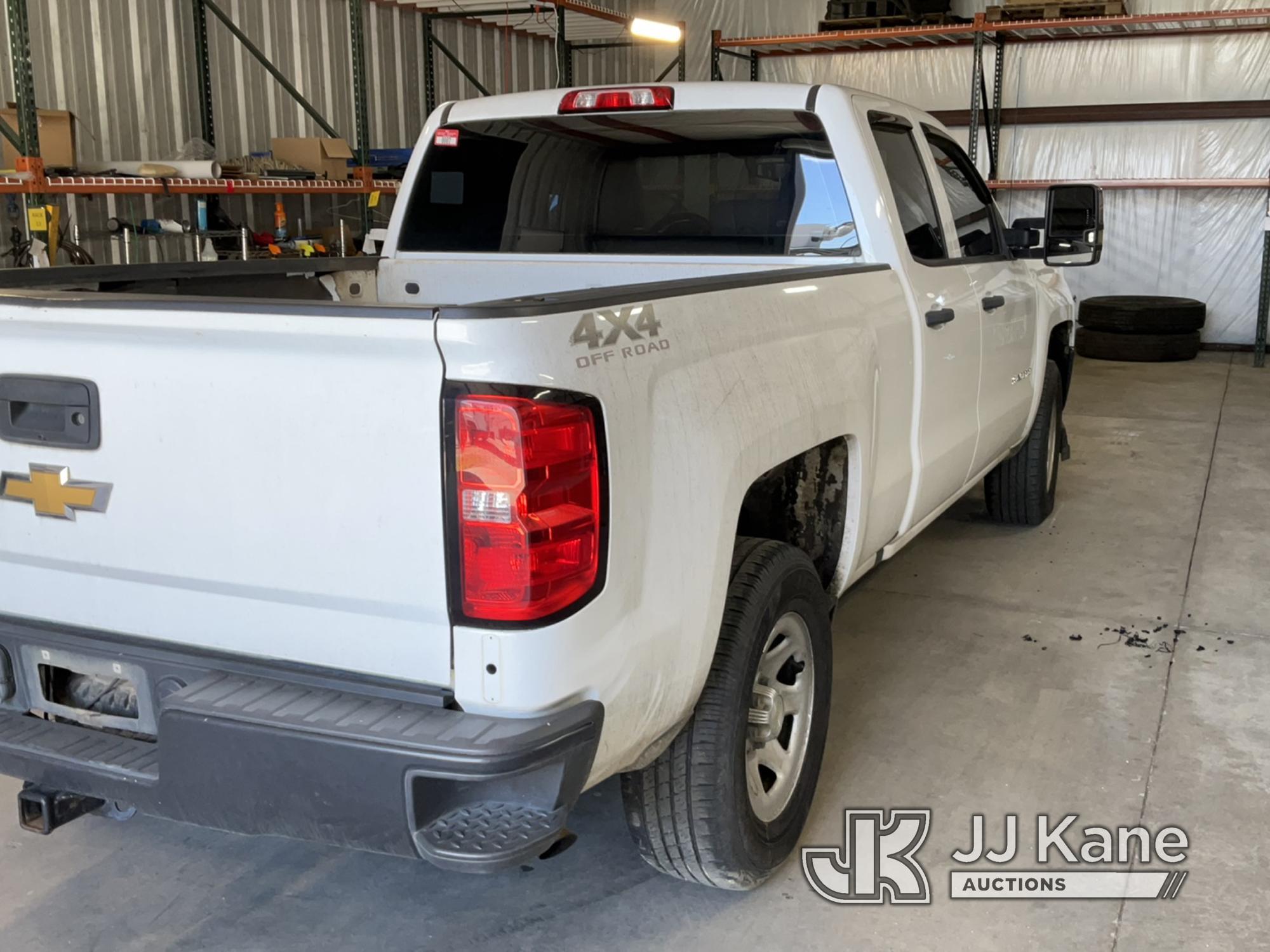 (Florence, SC) 2017 Chevrolet Silverado 1500 4x4 Extended-Cab Pickup Truck Runs But Will Not Stay Ru