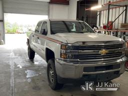 (Florence, SC) 2018 Chevrolet Silverado 2500 Crew-Cab Pickup Truck, Runs & Moves) (Engine knocking,