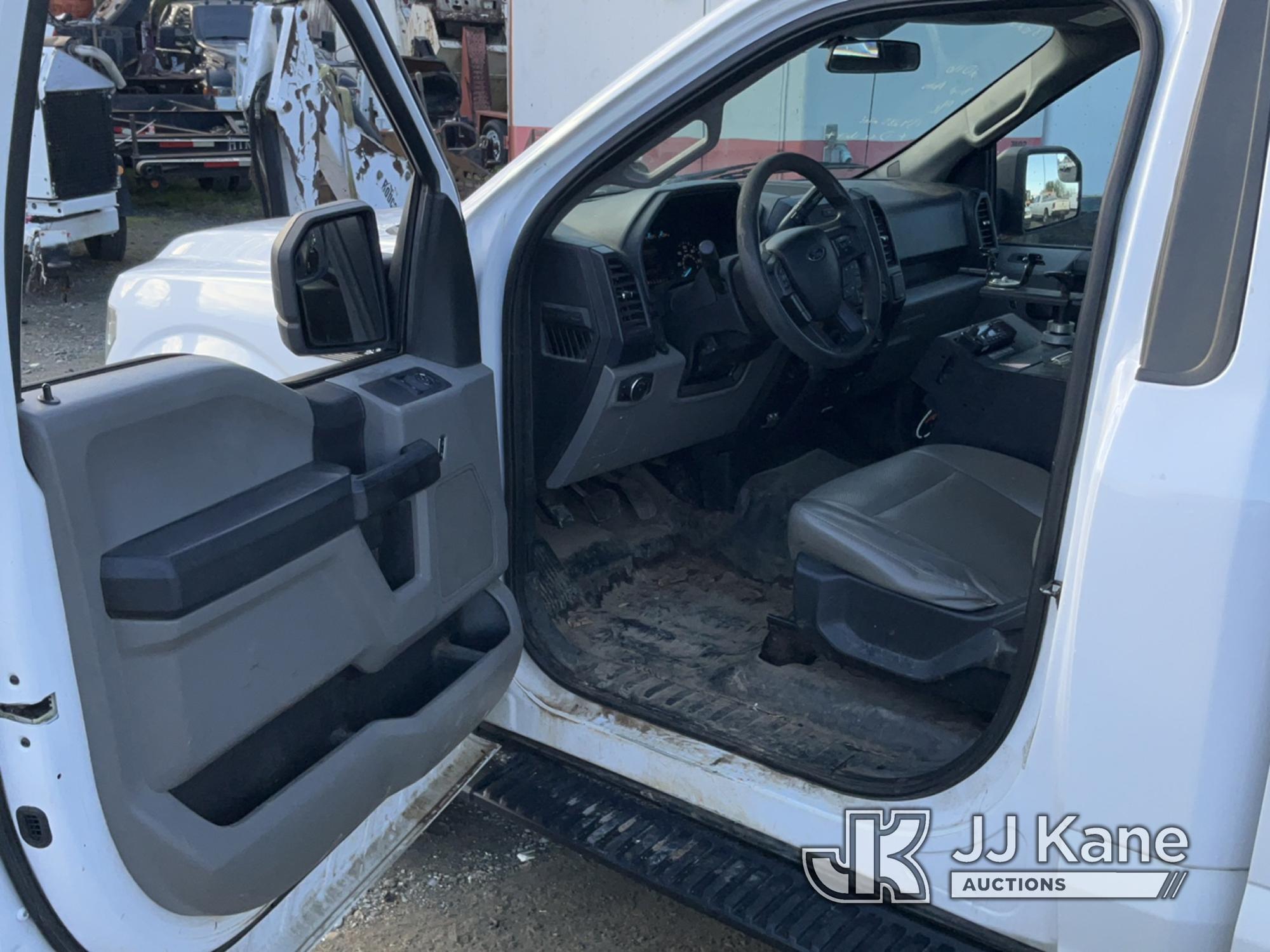 (Charlotte, NC) 2016 Ford F150 4x4 Pickup Truck Duke Unit) (Runs & Moves) (Body/Paint Damage, Airbag