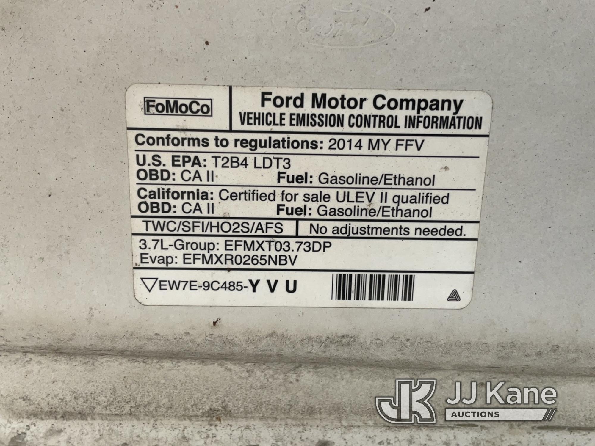 (Charlotte, NC) 2014 Ford F150 Pickup Truck Duke Unit) (Runs & Moves) (Airbag Light On