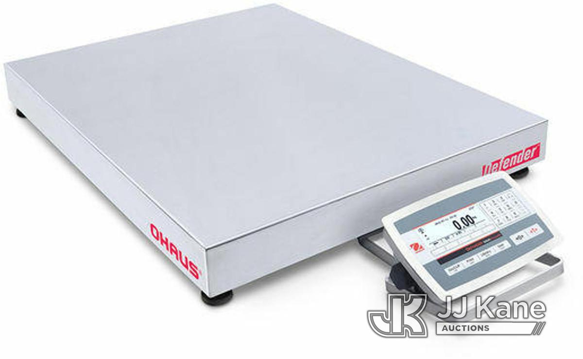 (Verona, KY) Ohaus Defender 5000-D52 Bench Scale Stock Photo, New/Unused) (Buyer Load