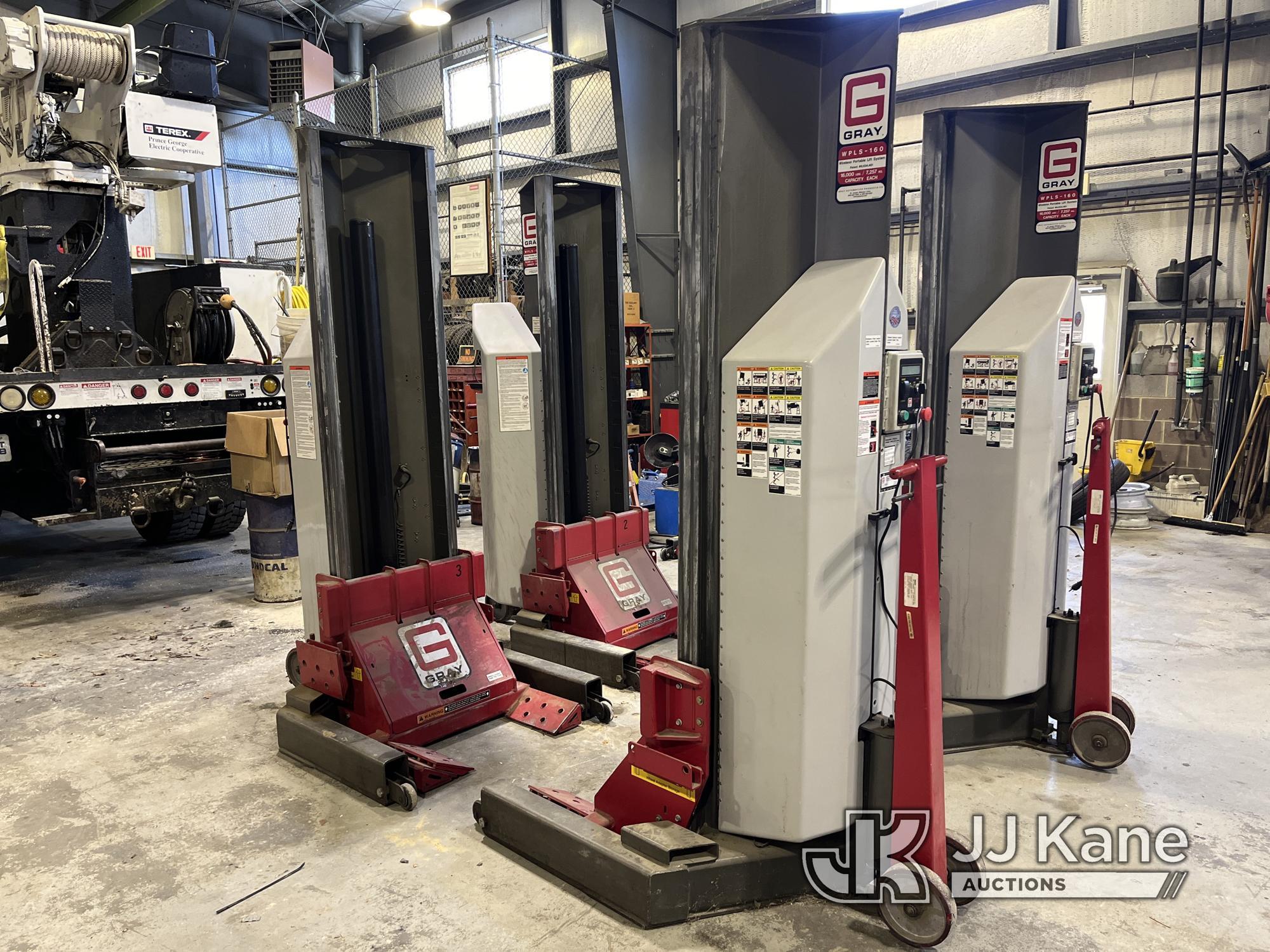 (Waverly, VA) Gray WPLS-160 Gray Lift model WPLS-160 16,000lbs per lift Fully operational