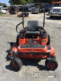 (Ocala, FL) 2009 Kubota ZG327 Lawn Mower Turns Over Does Not Run. Condition Unknown. (Flat Tires, 60