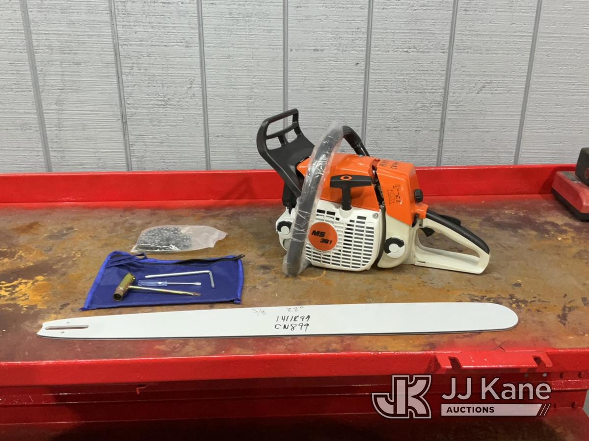 (Charlotte, NC) Model MS381Chainsaw New/Unused) (Manufacturer  Unknown) (Professional Duty Chainsaw