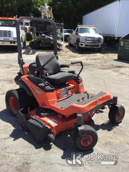 (Ocala, FL) 2009 Kubota ZG327 Lawn Mower Turns Over Does Not Run. Condition Unknown. (Flat Tires, 60