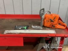 (Charlotte, NC) Model 372 Chainsaw New/Unused) (Manufacturer  Unknown) (Professional Duty Chainsaw W