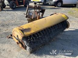 (Charlotte, NC) 72 In Sweepster Broom with three point hitch Duke Unit) (Condition Unknown) (Missing