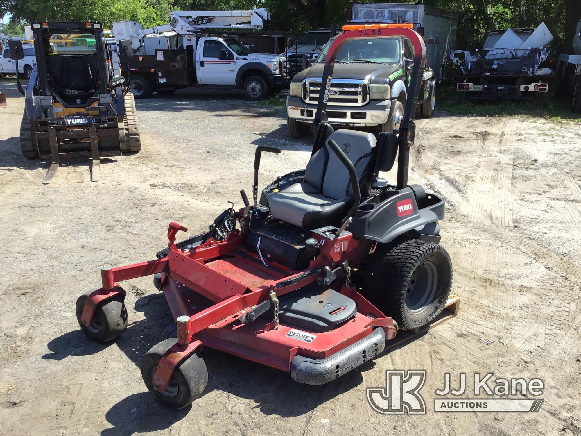 (Ocala, FL) 2015 Toro Z5000 Lawn Mower Engine Turns Over Does Not Run, Condition Unknown.