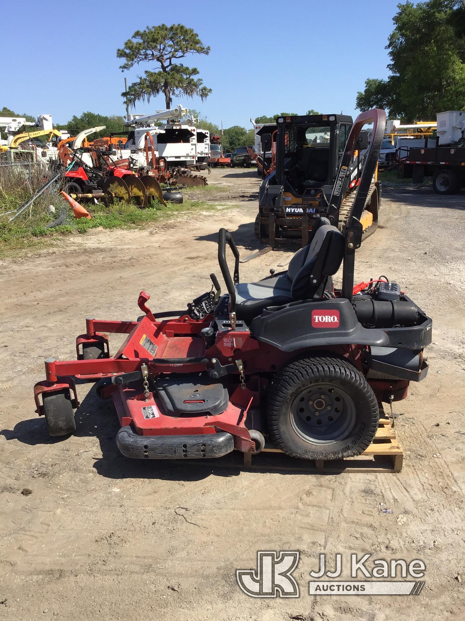 (Ocala, FL) 2015 Toro Z5000 Lawn Mower Engine Turns Over Does Not Run, Condition Unknown.