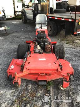 (Ocala, FL) 2013 Gravely 320 HD Riding Lawn Mower, Municipal Owned Not Running, Turns Over Will Not