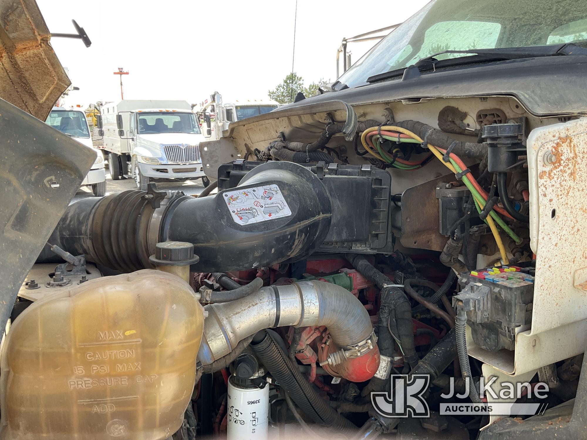 (Villa Rica, GA) Altec LRV-60E70, Over-Center Elevator Bucket Truck rear mounted on 2013 Ford F750 E