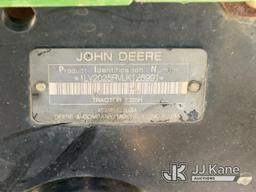 (Charlotte, NC) 2019 John Deere 2025R MFWD Mini Tractor Loader Backhoe Runs, Moves, & Operates) (Hyd