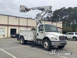 (Myrtle Beach, SC) Altec TA41-MH, Articulating & Telescopic Material Handling Bucket Truck mounted b