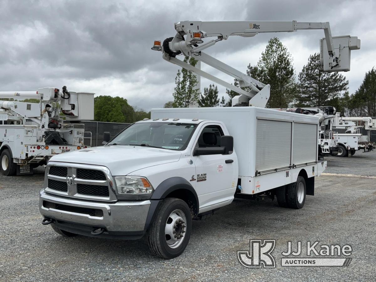 (China Grove, NC) Altec AT248F, Articulating & Telescopic Non-Insulated Bucket Truck center mounted