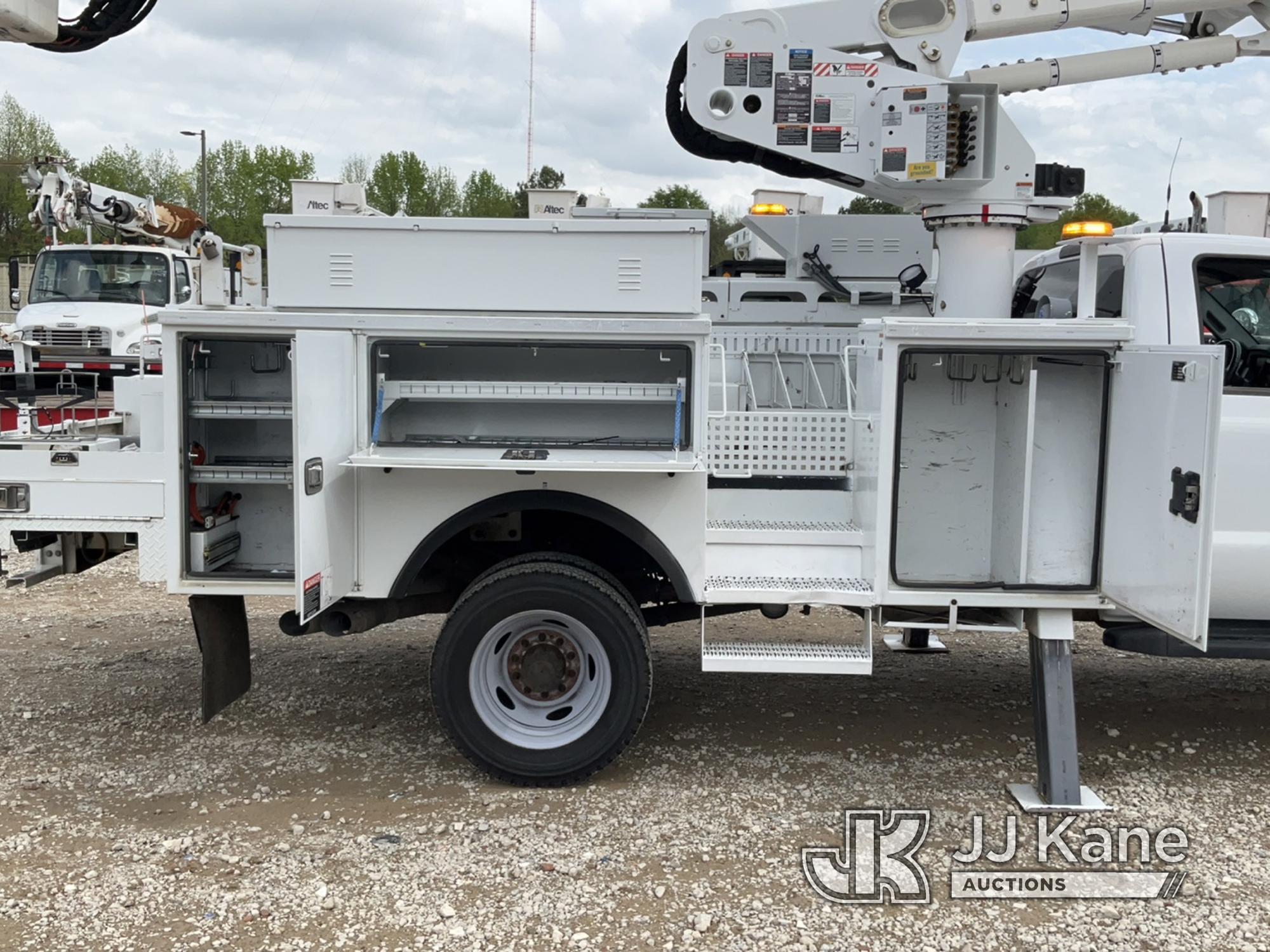 (Charlotte, NC) Altec AT40-MH, Articulating & Telescopic Material Handling Bucket Truck mounted behi