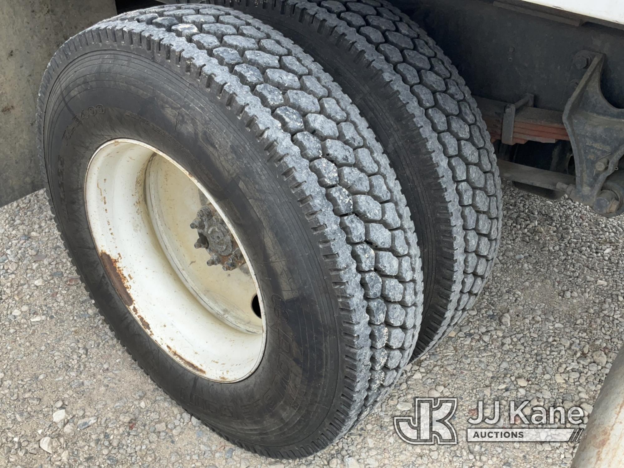 (Charlotte, NC) Altec LR756, Over-Center Bucket Truck mounted behind cab on 2012 Ford F750 Chipper D