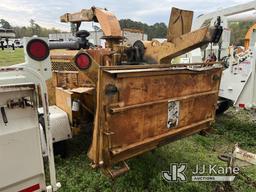 (Wakefield, VA) 2002 Bandit Industries 250XP Chipper (12in Disc), trailer mtd No Title) (Starts, Wil