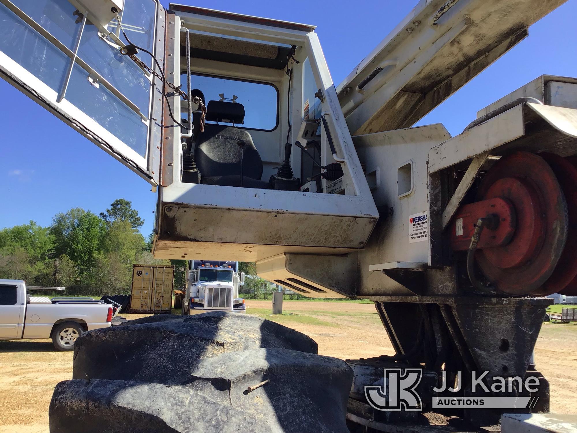 (Byram, MS) 2017 Kershaw SkyTrim 75G2 Articulating Rubber Tired Tree Saw Jump to Start, Keys Missing