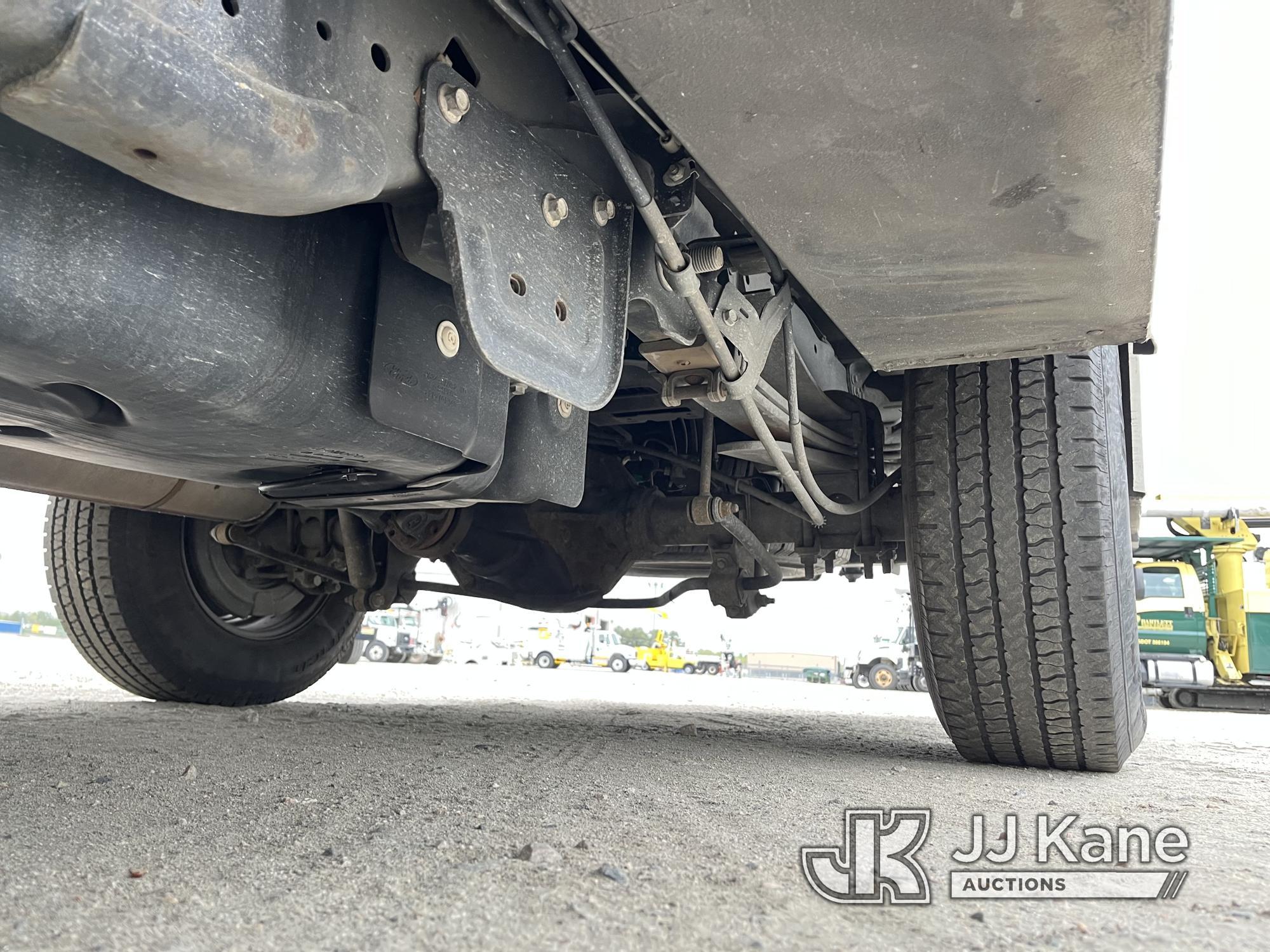 (Chester, VA) 2018 Ford F250 Service Truck, (Southern Company Unit) Not Running, Cranks, Does Not St