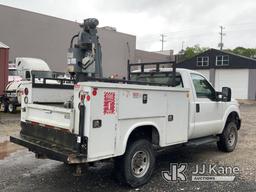 (Charlotte, NC) 2012 Ford F350 4x4 Mechanics Truck Runs & Moves) (Crane Not Operating, Condition Unk