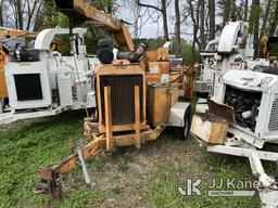 (Wakefield, VA) 2002 Bandit Industries 250XP Chipper (12in Disc), trailer mtd No Title) (Starts, Wil