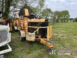 (Wakefield, VA) 2006 Bandit Industries 200 Chipper (12in Disc), trailer mtd Not Running, Cranks But