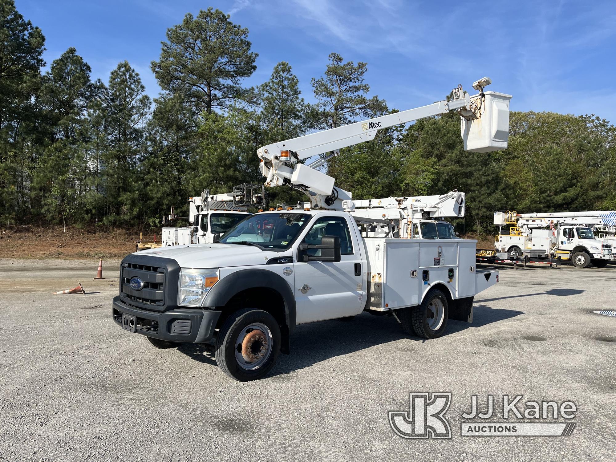 (Chester, VA) Altec AT200A, Articulating & Telescopic Non-Insulated Bucket Truck mounted behind cab