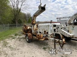 (Elizabethtown, KY) 2016 Morbark M12D Chipper (12in Disc), trailer mtd No Title) (Not Running, Engin