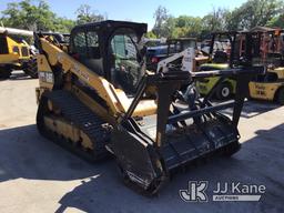 (Ocala, FL) 2018 Caterpillar 299D2-XHP Two Speed Crawler Skid Steer Loader Runs, Moves) (Per Seller: