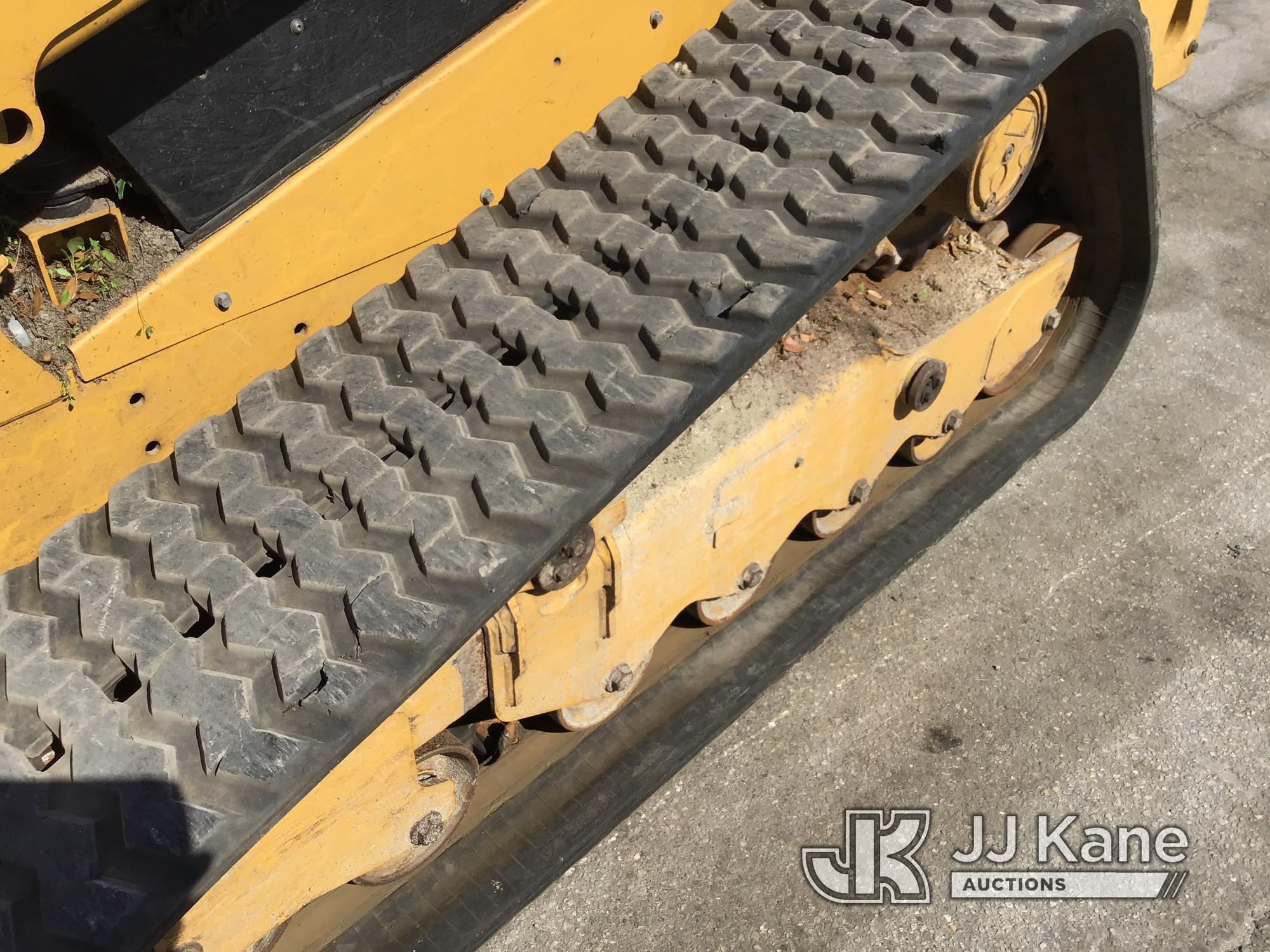 (Ocala, FL) 2018 Caterpillar 299D2-XHP Two Speed Crawler Skid Steer Loader Runs, Moves) (Per Seller: