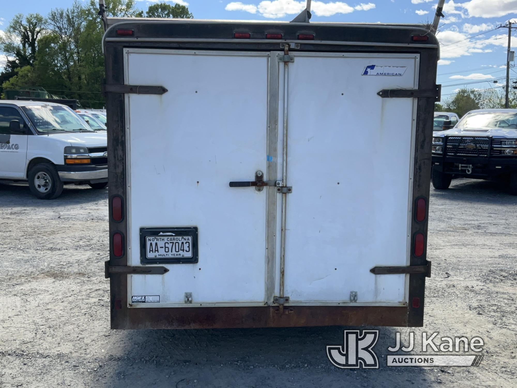 (Charlotte, NC) 1999 Pace American 14 Ft T/A Enclosed Trailer Body Damage