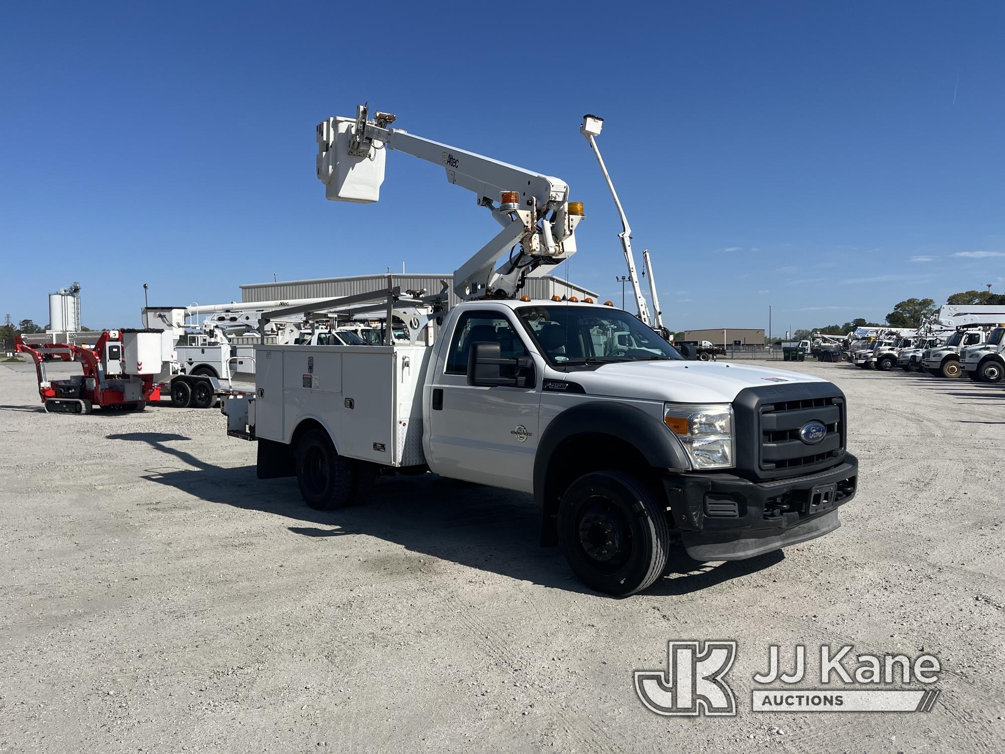 (Chester, VA) Altec AT200A, Articulating & Telescopic Non-Insulated Bucket Truck mounted behind cab