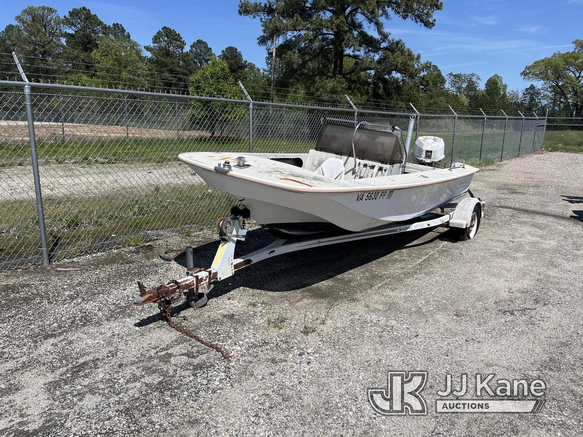 (Chester, VA) 1979 Boston Whaler 17ft Boat No Title) (PARTS ONLY