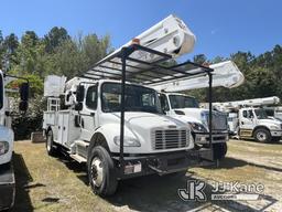 (Jacksonville, FL) Altec AA55-MH, Material Handling Bucket Truck rear mounted on 2016 Freightliner M