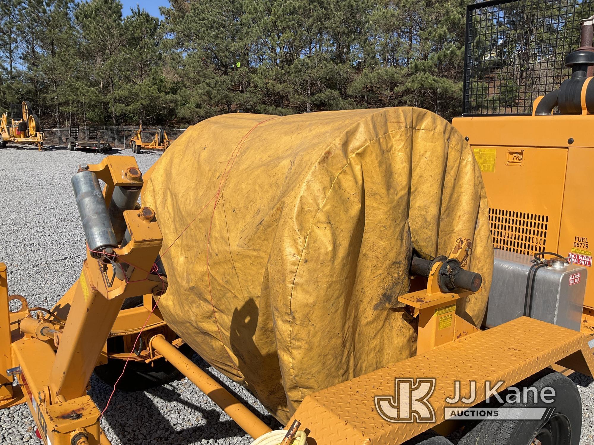 (Villa Rica, GA) 2003 TSE TD-40-AH Single-Drum Puller, Year on Title 2003 - VIN Decodes as 2004 Runs