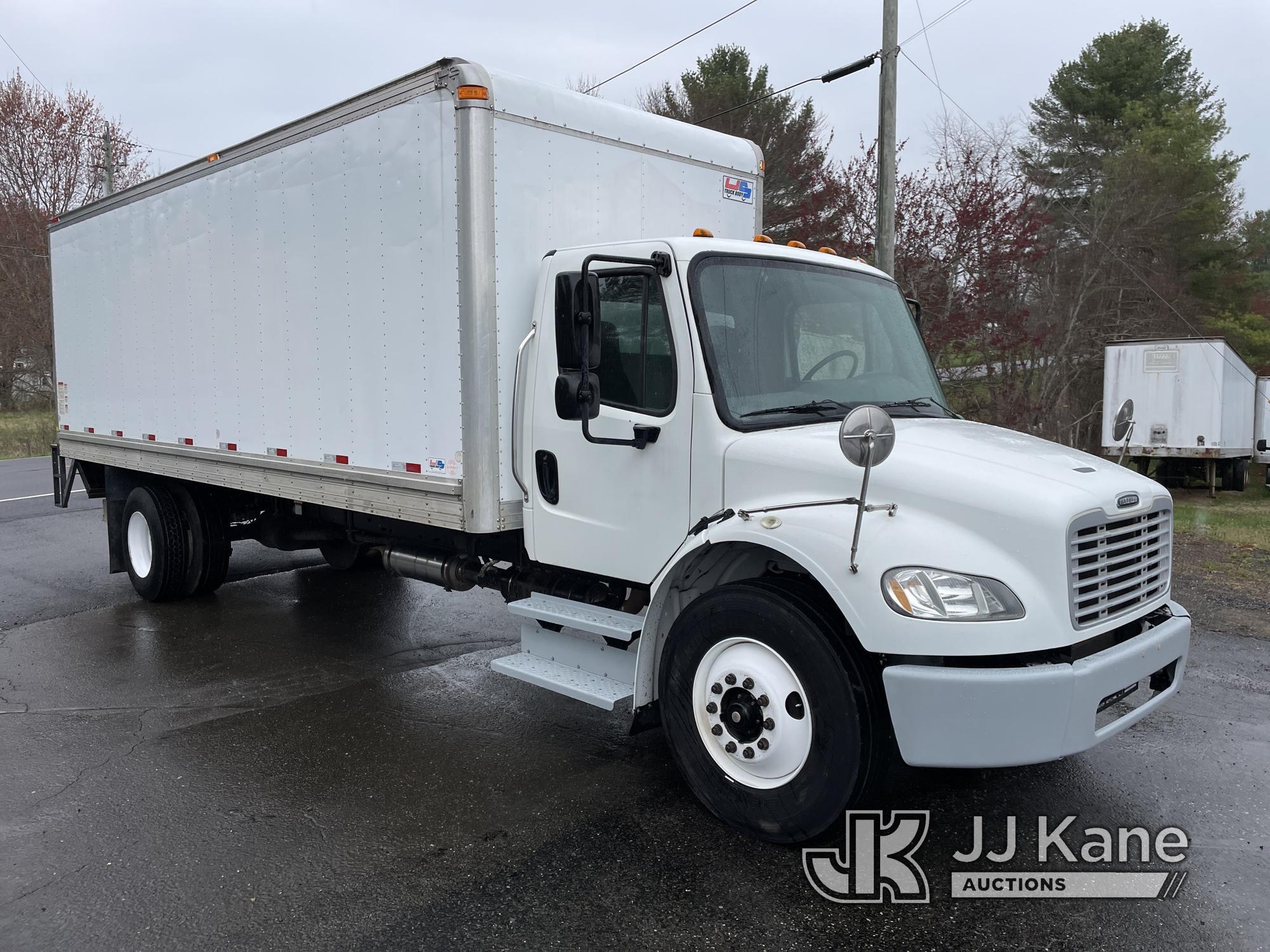 (Mount Airy, NC) 2013 Freightliner M2 106 Van Body Truck Runs & Moves) (Check Engine Light on