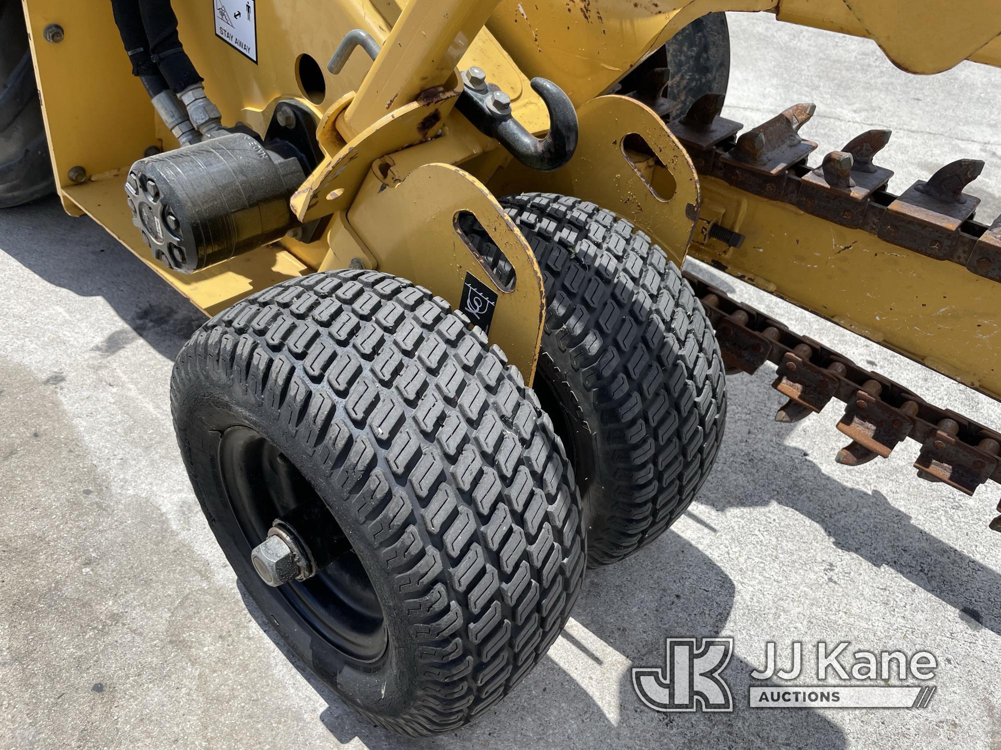 (Riviera Beach, FL) 2012 Vermeer RT200 Walk-Behind Rubber Tired Trencher Runs, Moves & Operates