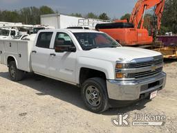 (Charlotte, NC) 2016 Chevrolet Silverado 2500HD Crew-Cab Pickup Truck Runs & Moves) (Body Damage