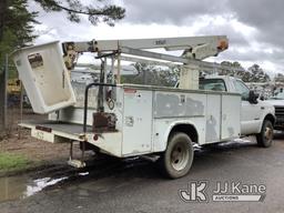 (Graysville, AL) Altec TEL29NE, Telescopic Non-Insulated Bucket Truck mounted behind cab on 2000 For