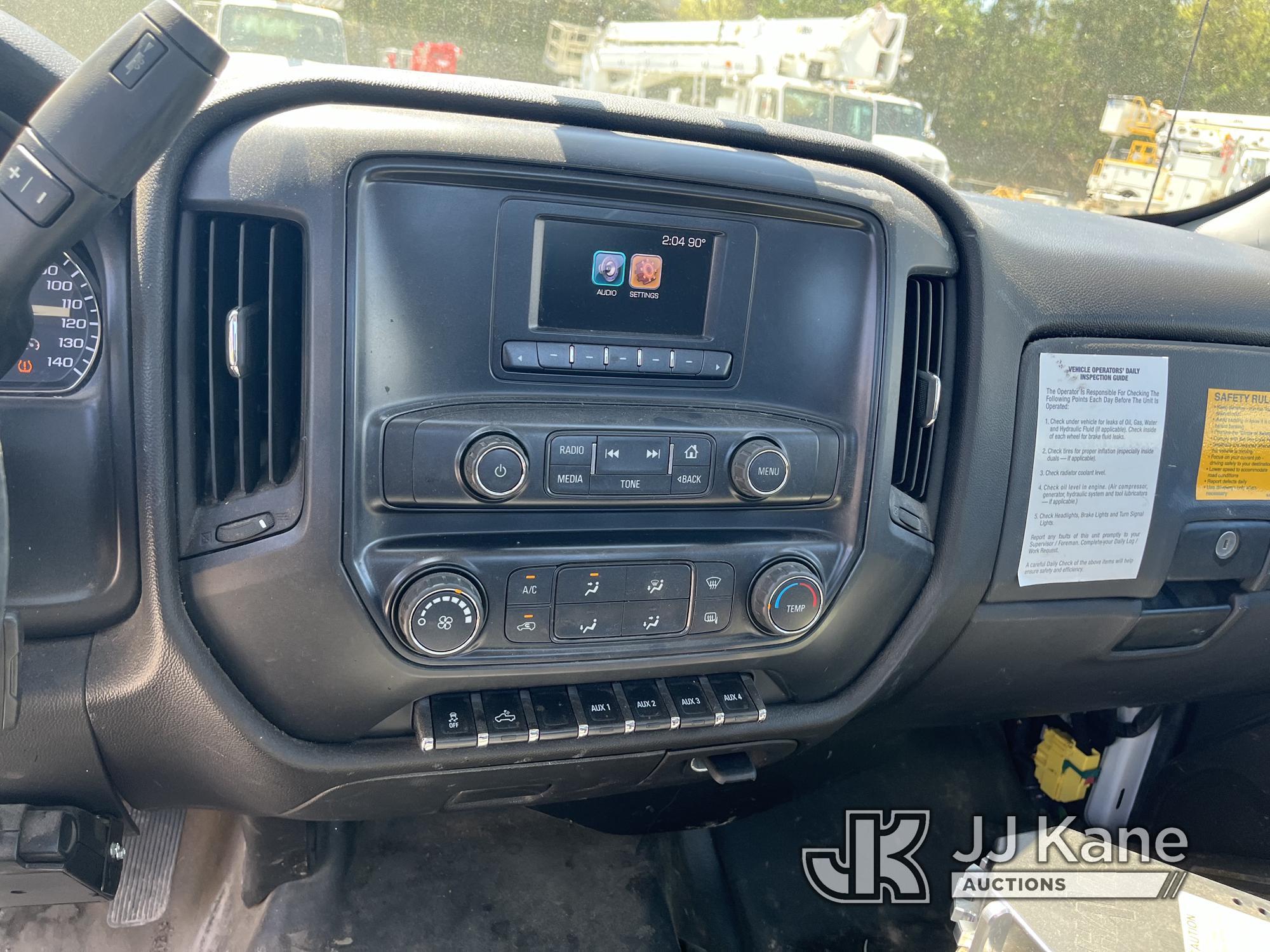 (Chester, VA) 2016 Chevrolet Silverado 2500HD Service Truck, (Southern Company Unit) Runs & Moves