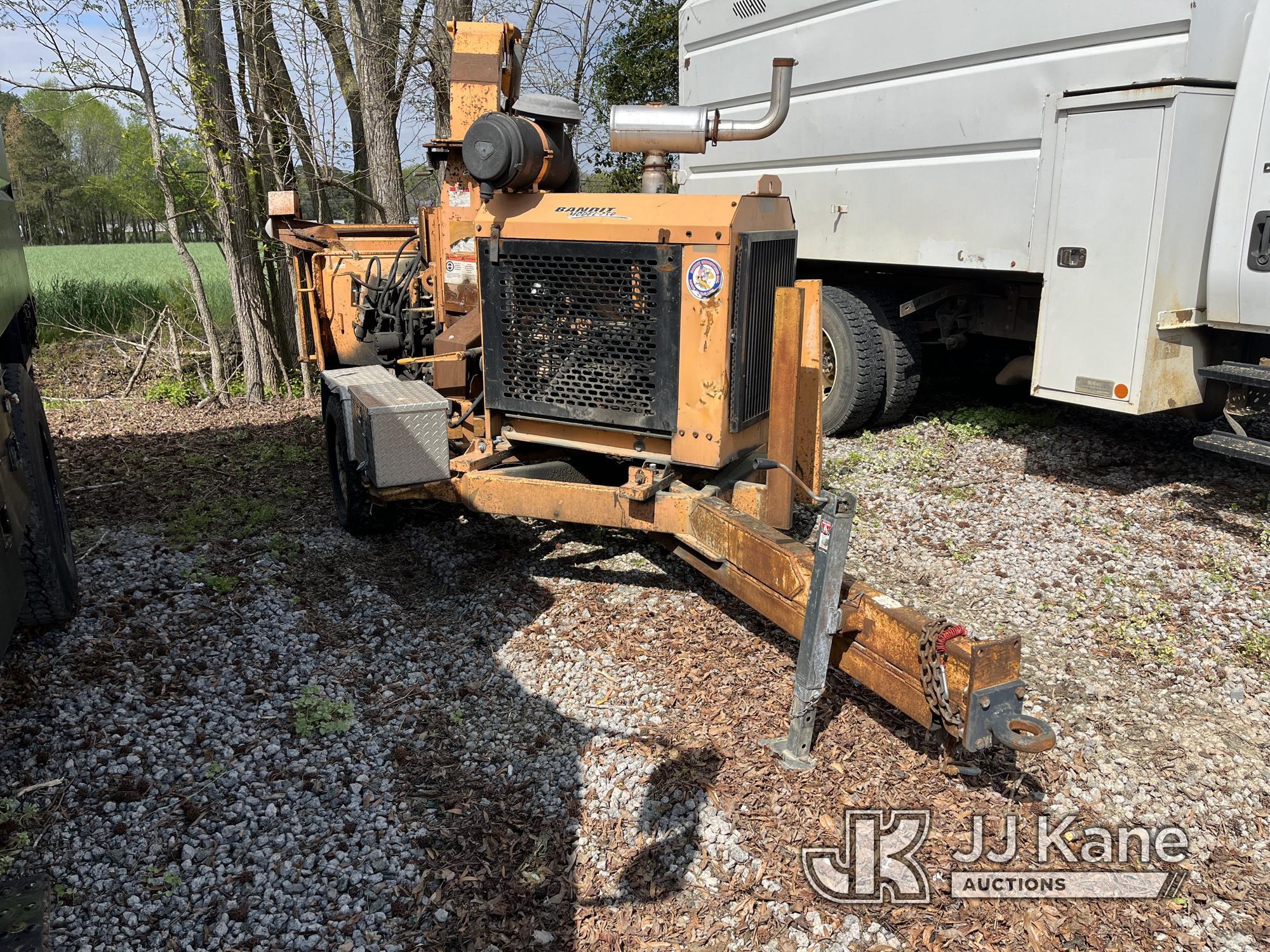 (Wakefield, VA) Bandit Industries 250 Chipper (12in Disc), trailer mtd No Title) (Not Running, Will