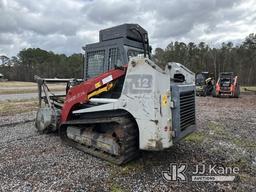 (Wakefield, VA) 2014 Takeuchi TL12HC High Flow Crawler Skid Steer Loader Runs and Moves