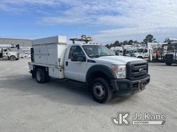 (Chester, VA) 2015 Ford F550 Service Truck Runs, Moves & Liftgate Operates