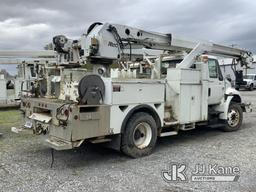 (Clay, KY) Altec DL45-BR, Digger Derrick rear mounted on 2006 International 4400 Utility Truck Not R