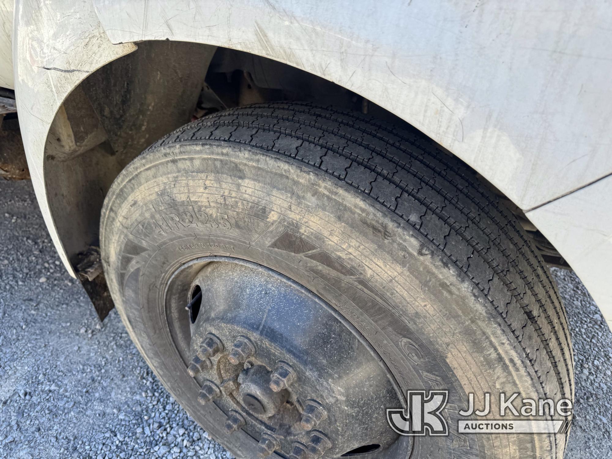 (Hanover, WV) Altec LR760E70, Over-Center Elevator Bucket Truck mounted behind cab on 2013 Ford F750